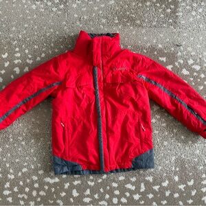 Kids small Red and Gray Jacket